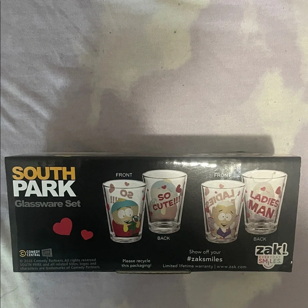 Zak! Designs South Park Glassware Set - Multicolor